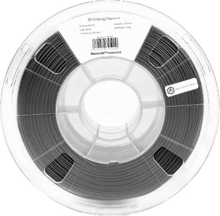 Produktbild Raise3D Industrial Filament PET CF Black 1kg (PET, 1.75 mm, 1000 g, Schwarz)