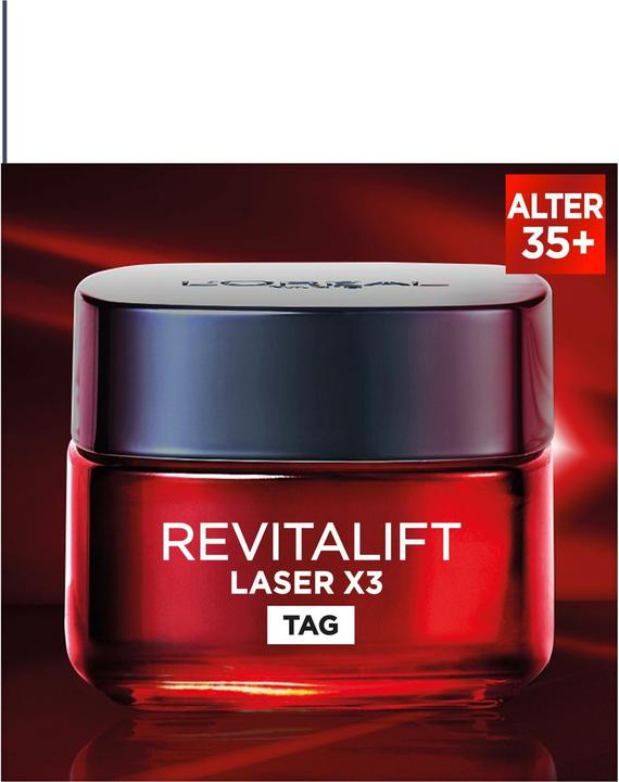 Actual product image L'Oréal Paris L'Oréal, Paris Revitift Laser X3 Anti - Age, intensive care for the day, 50 ml (50 ml, Day cream)
