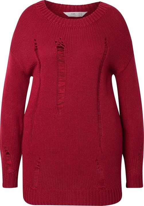 Produktbild Angel of Style Pullover, Loose Fit, Destroyed-Look (60)