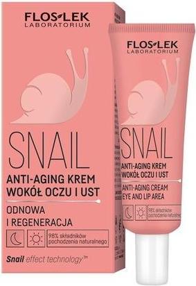 Image du produit Floslek Snail Anti-Aging Cream For Eye And Lip Area 30ml (30 ml)