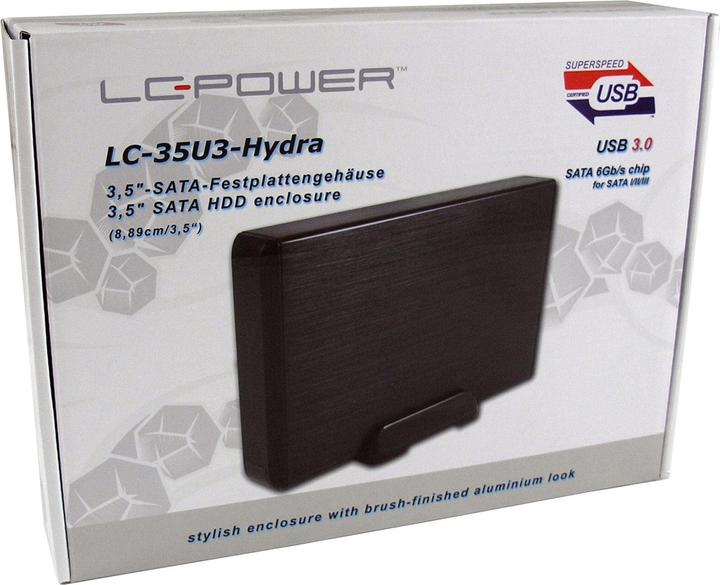 Actual product image LC-Power ext. 3.5" Enclosure LC-35U3-HYDRA (3.5")
