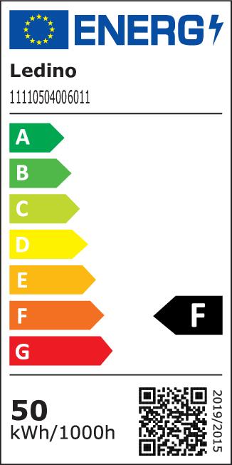 Energie-Label Ledino LED-Strahler Charlottenburg (4200 lm, IP65)