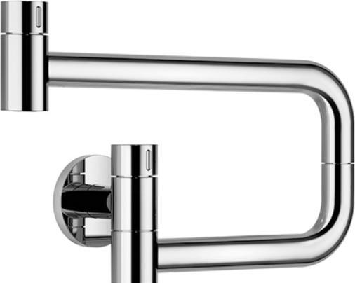 Produktbild Dornbracht Küche - Tara Ultra POT FILLER, Kaltwasserventil, schwenkbar, Ausladung 500 mm