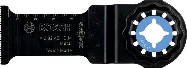 Bosch Zubehör BIM Tauchsägeblatt AIZ 32 AB Metal, 32 x 50 mm, 1er-Pack