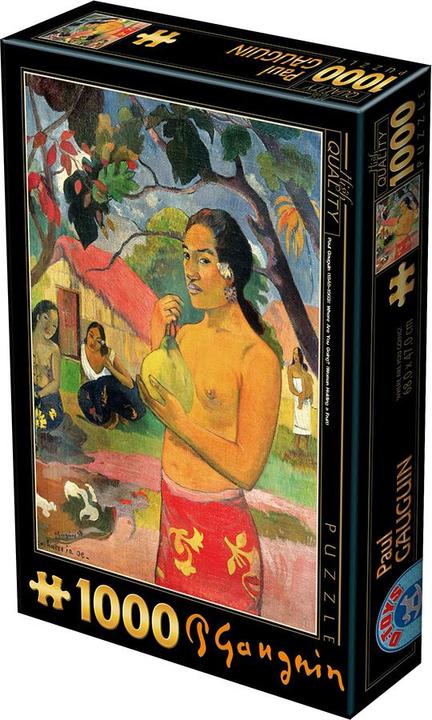 Produktbild D-Toys Puzzle 1000 Gauguin, Frau mit Obst (1000 Teile)