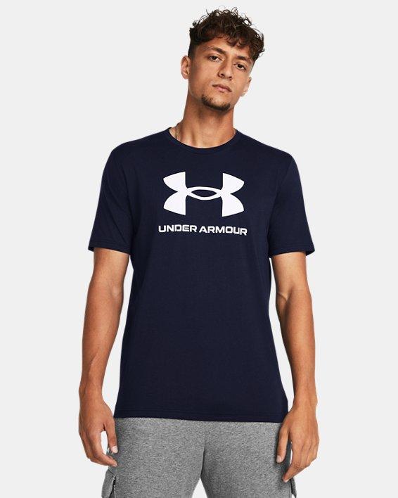 Actual product image Under Armour Koszulka męska Sportstyle Logo granatowa 1382911 408 S (S)