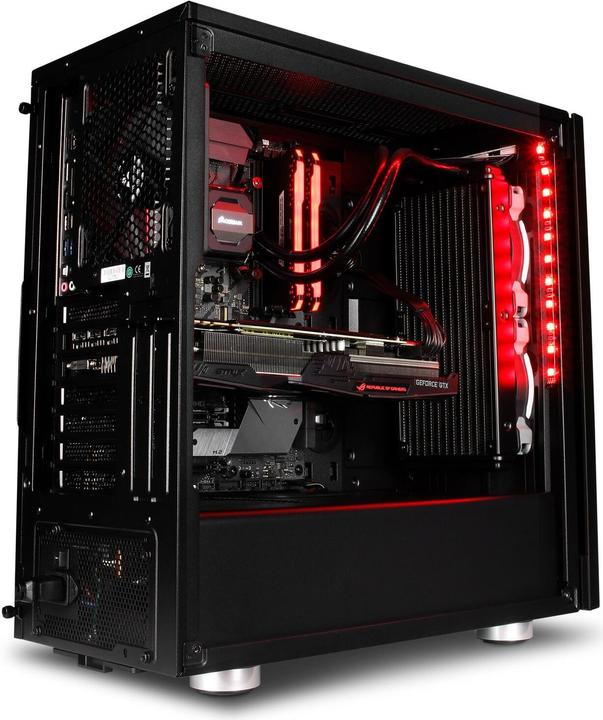 Mifcom SAVAGE GTX 1070 Ti - Édition ZGS 2018 (Intel Core i7-8700K, 16 Go, 500 Go, GeForce GTX 1070 Ti)