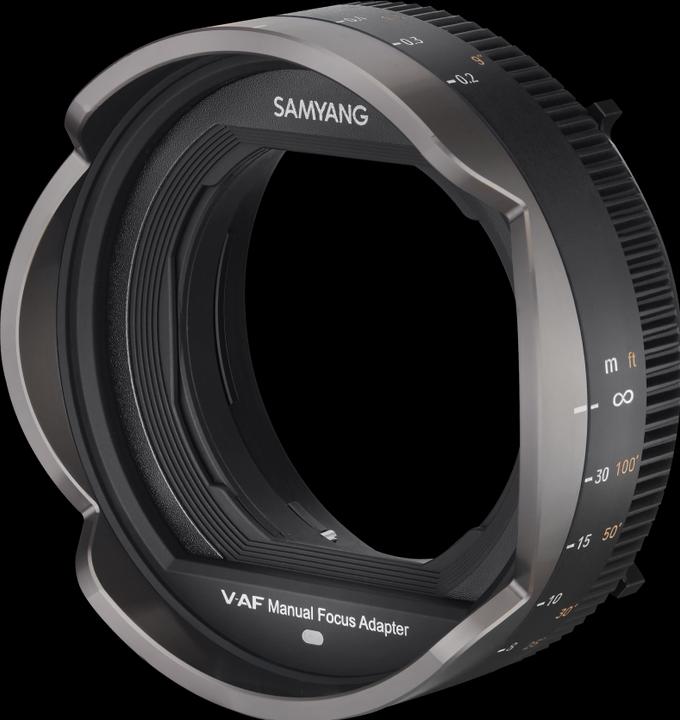 Actual product image Samyang MF adapter for V-AF series