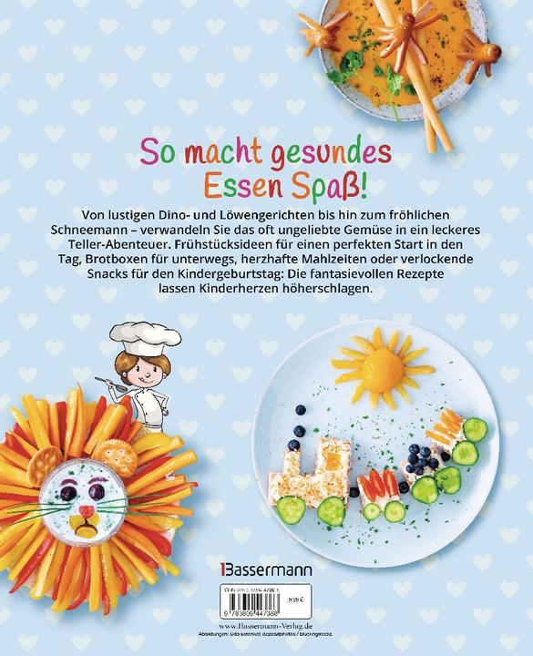 Produktbild Lecker, lustig und gesund Die besten Rezepte für Kinder mi (Deutsch, Christine Sinnwell-Backes, Timo Kuehn, 2023)