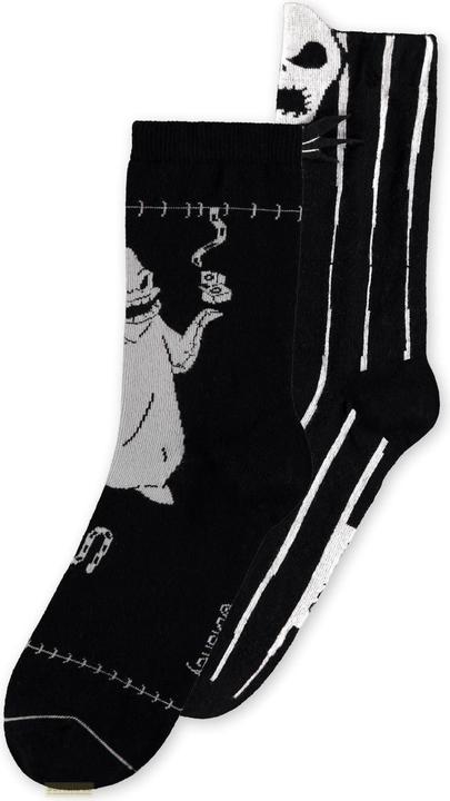 Difuzed Nightmare Before Christmas - Novelty Socks (2Pack) - 39/42 (2er Pack, 39 - 42)