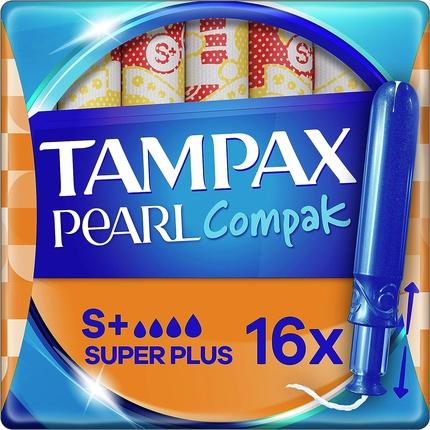 Produktbild Tampax Pearl Compak Super Plus (16 x)