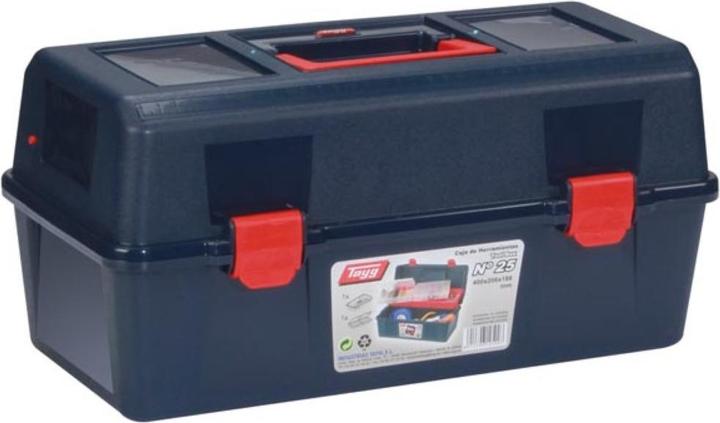 Tayg Werkzeugkasten - 400 x 206 x 188 mm - mit Tragekasten und Sortimentskasten - 15,4 L