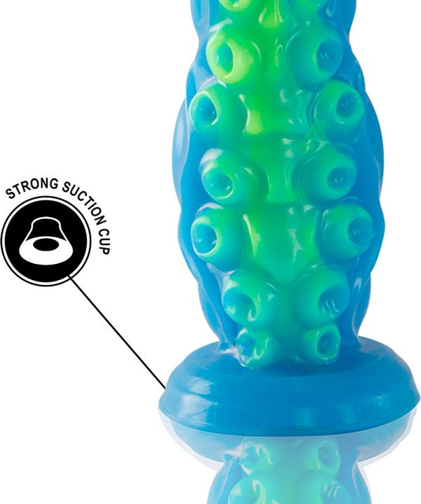 Produktbild Epic Scylla Fluoreszierender Dünner Tentakel-Dildo, Grosse Grösse