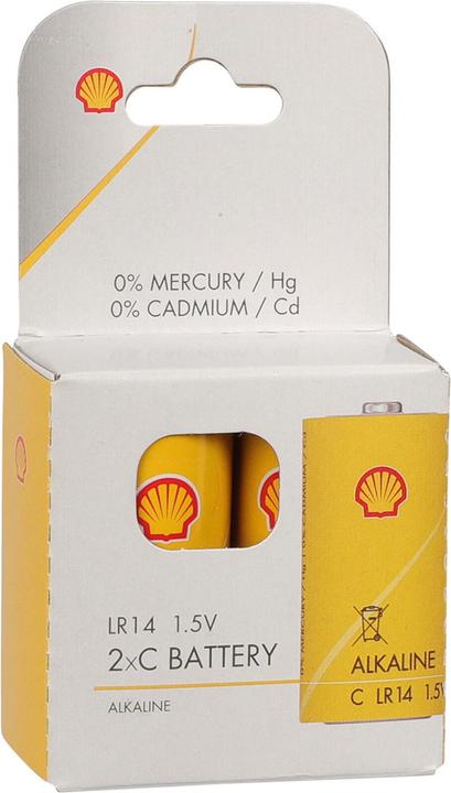 Rainx Set of 2 alkaline batteries Baby 1.5V type C, Shell (2 pcs., C)
