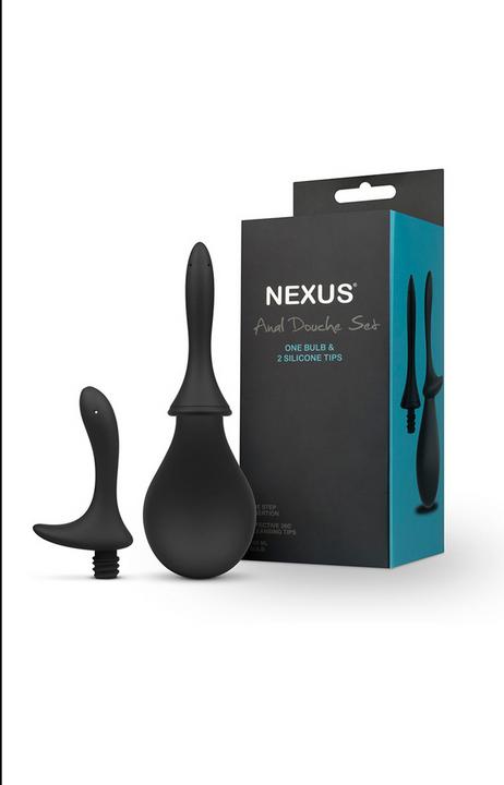 Actual product image Nexus Douche Set Anal Douche 260 ml with Two Sillicone Nozzles