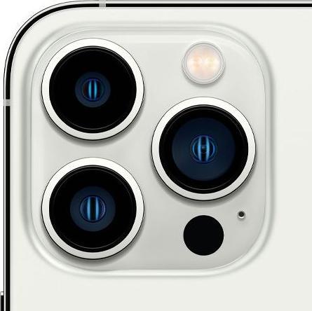 Produktbild Re!commerce iPhone 13 Pro Max (128 GB, Silber, 6.70", 12 Mpx, B / Sehr gut)