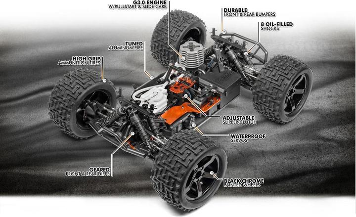 Image du produit HPI Triumph 800 (Presque prêt à être conduite)