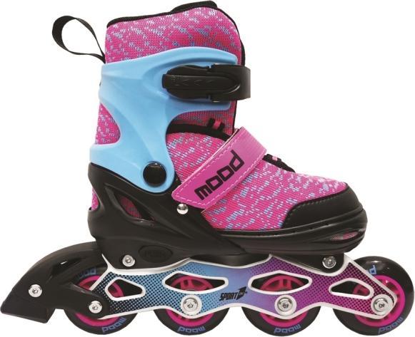 Produktbild Power Play Sport1 "MOOD" Rosa Inline Skates Grösse 31-34 (32)