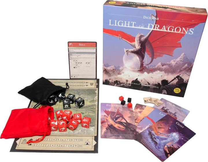 Image du produit Suncoregames Guerre des dés - Lumière des dragons (Anglais, Allemand)