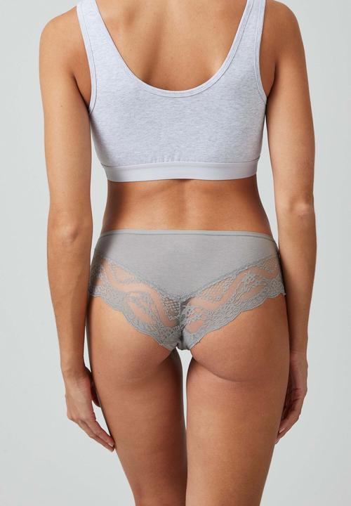 Actual product image Snocks Hipster Panties mit Spitze (M, pack of 3)