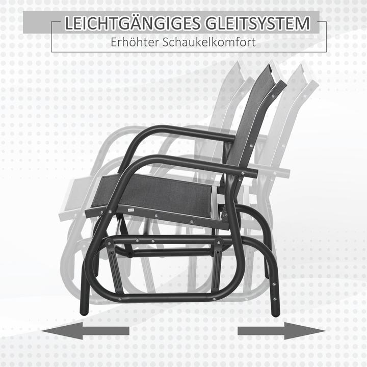 Produktbild Outsunny Gartenstuhl mit Gleitsystem
