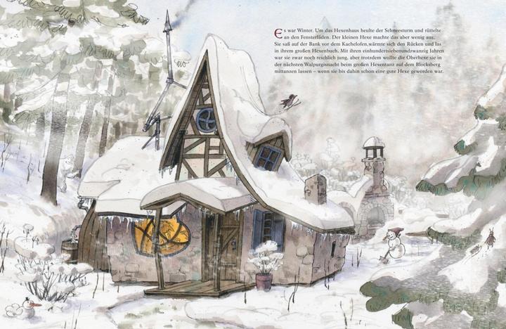 Produktbild Die kleine Hexe. Winterzauber mit Abraxas (Deutsch, Otfried Preussler, Susanne Preussler-Bitsch, 2020)