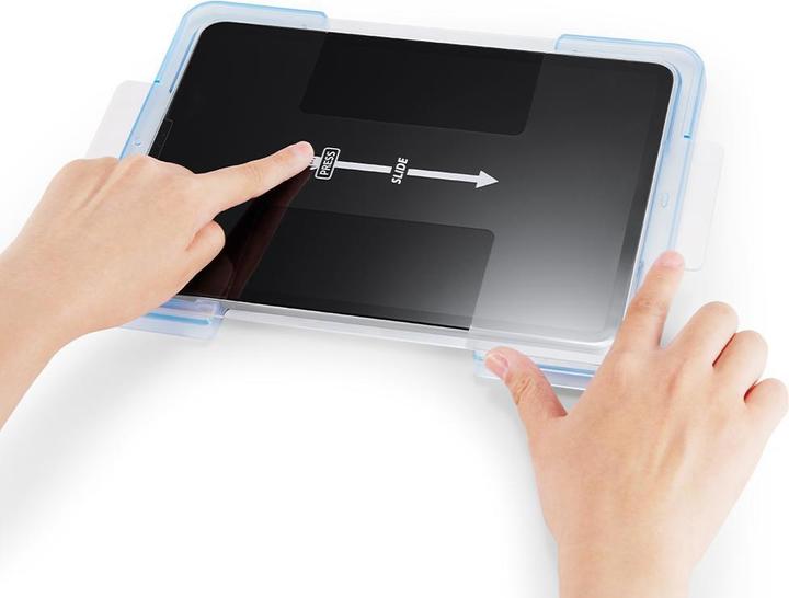 Actual product image Spigen tempered glass Glas.TR "EZ FIT" for iPad Air 4 2020 / 5 2022 (1 Piece, iPad Air 2020 (4. Gen))