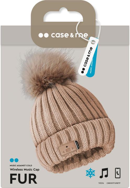 Immagine prodotto SBS Cappello invernale in pelliccia con cuffia BT rosa