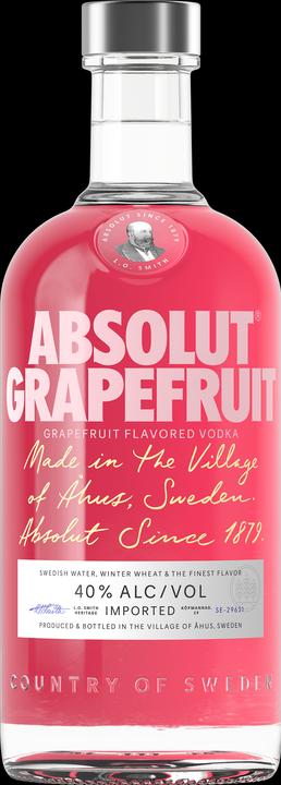 Produktbild Absolut GRAPEFRUIT 70 cl / 40 % Schweden (1 x 70 cl)