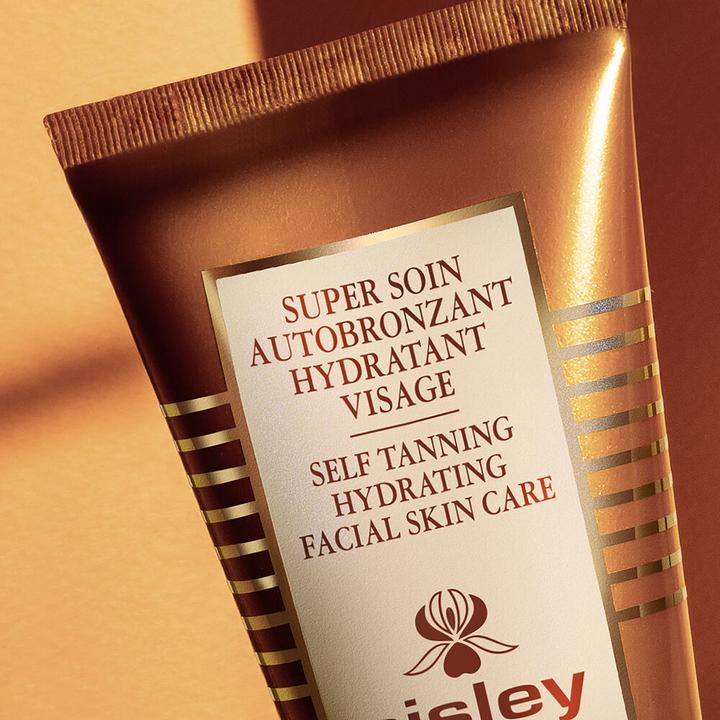 Actual product image Sisley Super Soin Auto Br Hydratant Vis (Self-tanning towel, 60 ml)