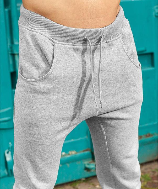 Actual product image Build Your Brand Heavy deep crotch sweatpants (XL)