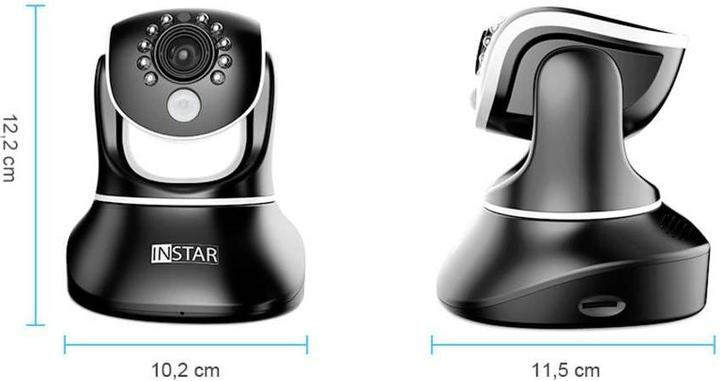 Actual product image Instar IN-8815 4K POE/WLAN black 18005 IP surveillance camera