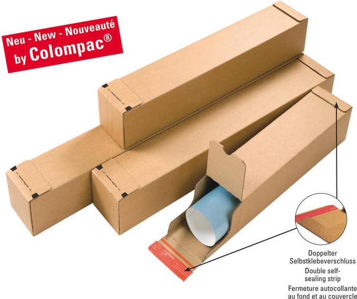 Produktbild Colompac Versandhülse DIN A2 (430 x 108 x 108 mm, 20 x)