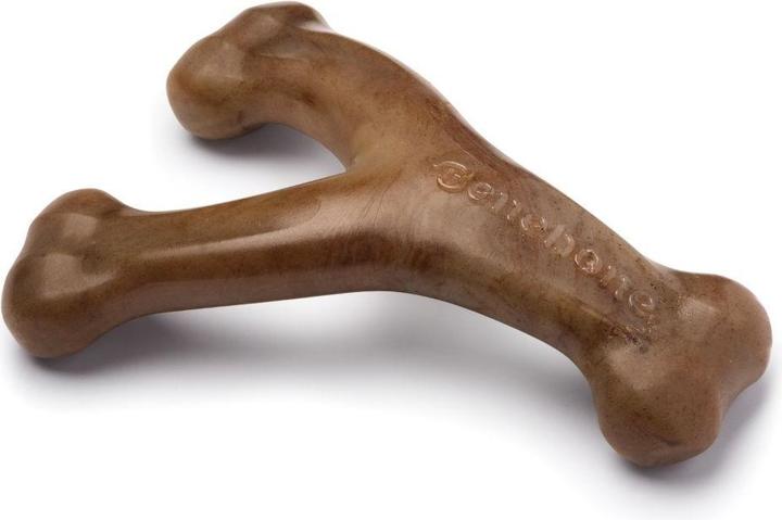 Actual product image Benebone Wishbone Bacon 24 cm - (854111004620) (Dog chew toy)