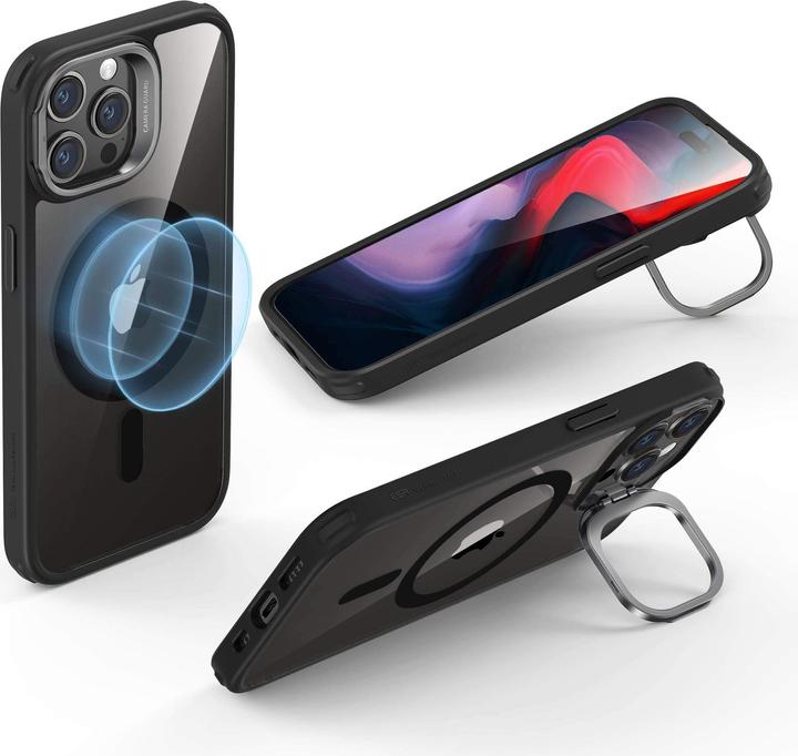 Image du produit ESR Classic Hybrid HaloLock Case avec Stash Stand (Apple iPhone 15 Pro Max)