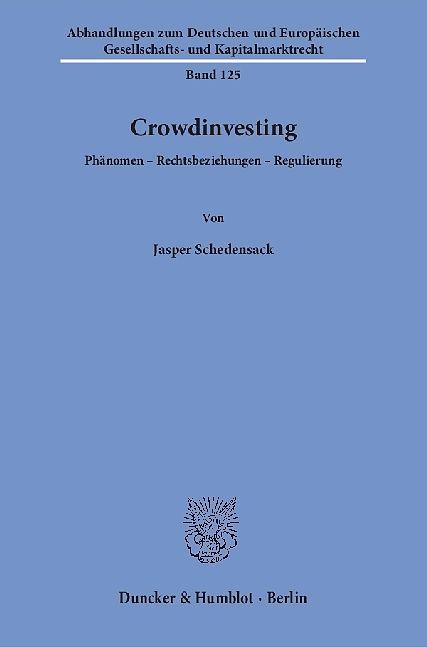 Immagine prodotto Crowdinvesting (Tedesco)