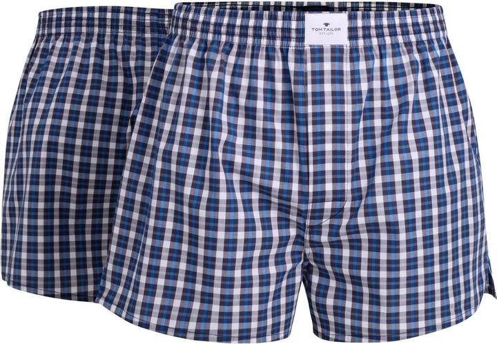 Produktbild Tom Tailor Web-Boxershorts Casual Bequem sitzend (S, 2er Pack)