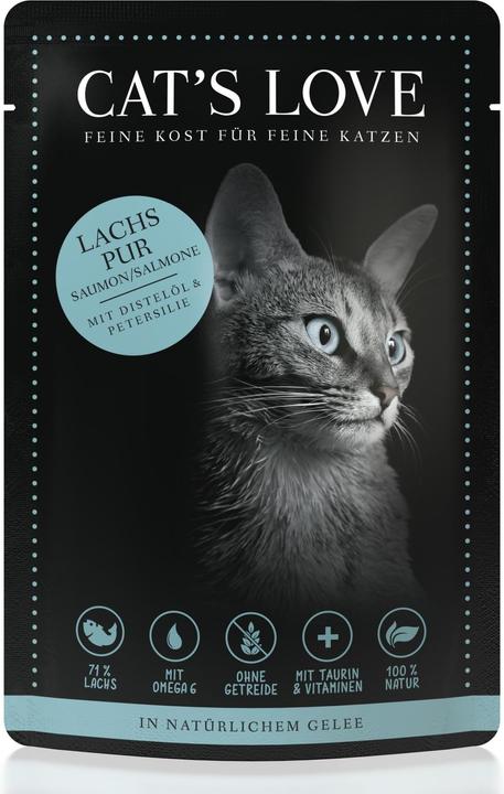 Image du produit Cat's Love Adult Salmon Pure (Adulte, 1 pcs, 85 g)