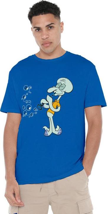 Immagine prodotto Spongebob Squarepants Squidward's Clarinet Maglietta Uomo (XL)