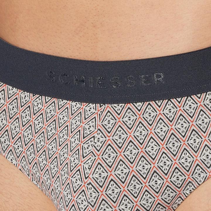Immagine prodotto Schiesser Confezione da 3 slip / mutande Rio in cotone organico 95/5 (L, confezione da 3)