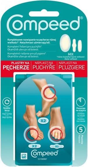 Compeed ister patches with hydrocolloid gel Mix 5 pcs. (5 x)