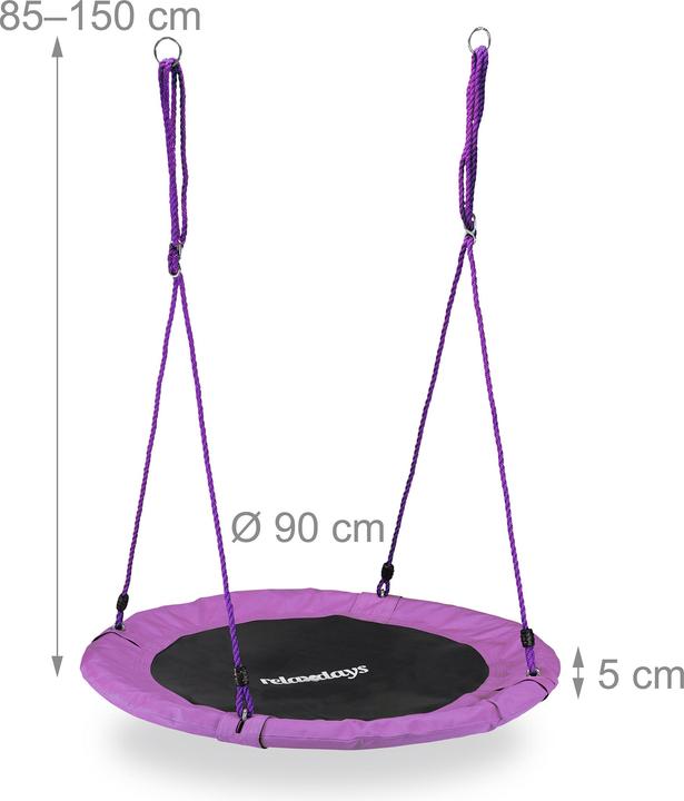 Produktbild Relaxdays Nestschaukel