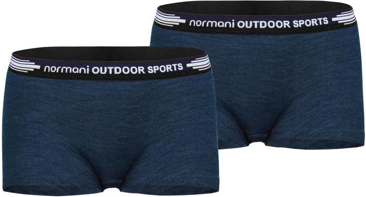 Produktbild Normani 2er Pack Damen Merino Boxershorts „Morwell“ - 9587 (XS, 2er Pack)