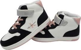 Immagine prodotto Calvin Klein scarpe da ginnastica con stringhe e strappo in velcro per bambini black/white/pink (30)
