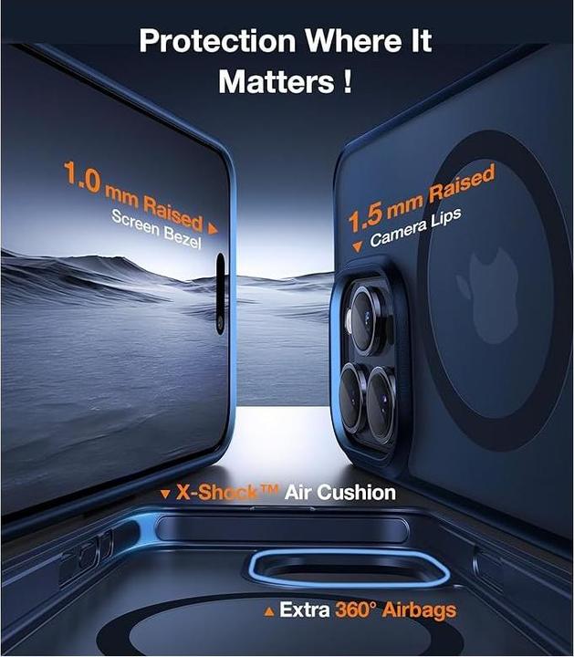 Actual product image Torras UPRO Pstand iPhone 15 Pro (Apple iPhone 15 Pro)