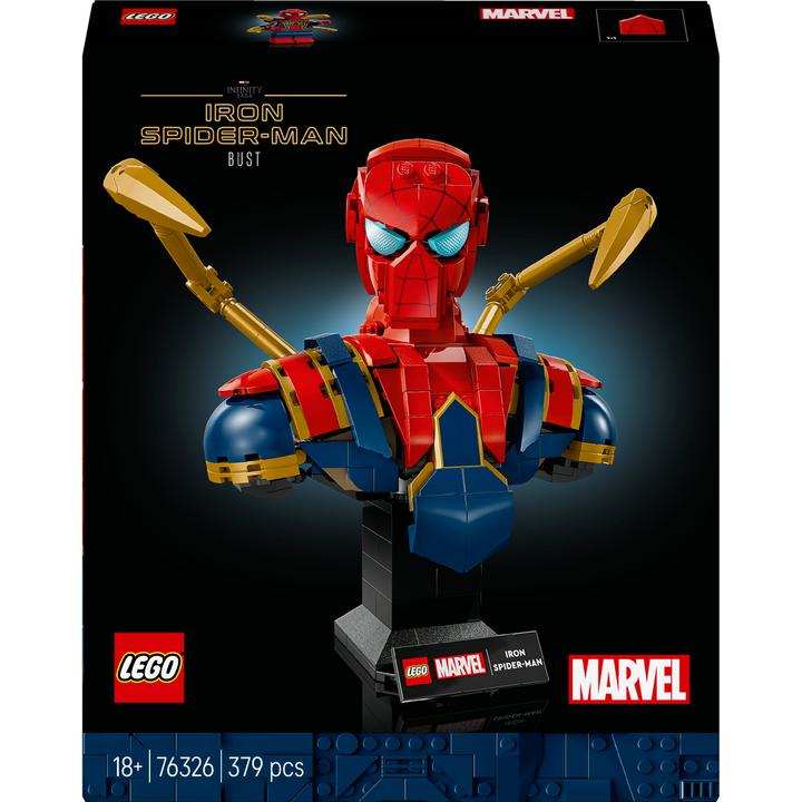 Actual product image LEGO Iron Spider-Man Büste (76326, LEGO Marvel)