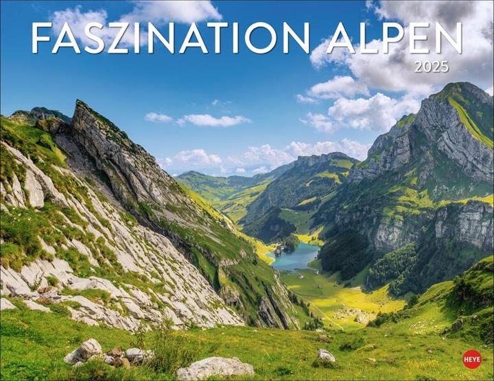 Produktbild Faszination Alpen Posterkalender 2025 (Deutsch)