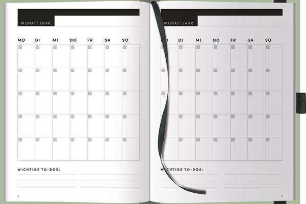 Actual product image Projekt-Meeting-Planer Mint (A5)