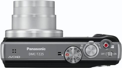 Actual product image Panasonic Lumix TZ25, 14MP, 16xZoom, 3D, GPS, FullHD, Black (1/2,3'')