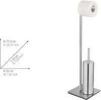 Produktbild Wenko Edelstahl Stand WC-Garnitur